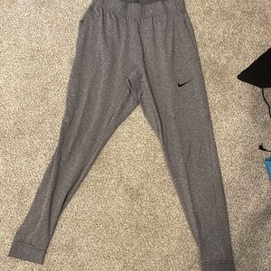Nike gray sweatpants. Dri-Fit. Standard fit.